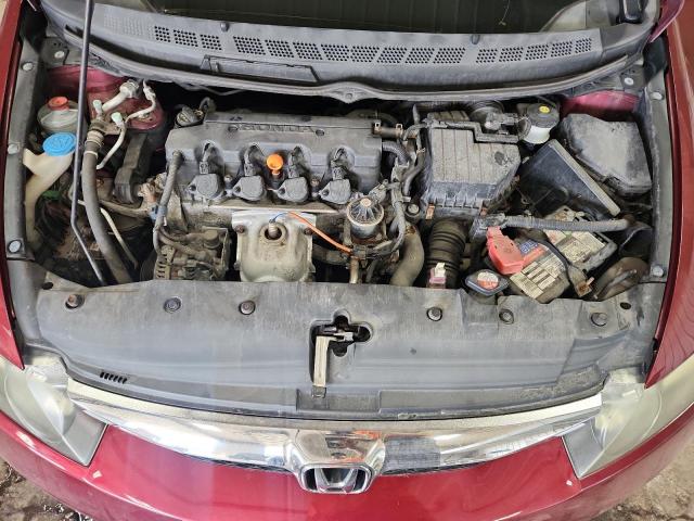 19XFA1F53BE004845 - 2011 HONDA CIVIC LX 勃艮第红 照片 11