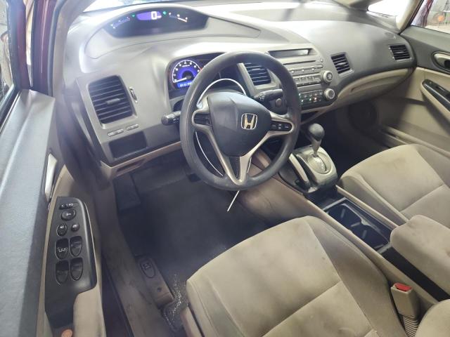 19XFA1F53BE004845 - 2011 HONDA CIVIC LX 勃艮第红 照片 8