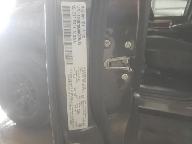 1C6RR7GG8NS225455 - 2022 RAM 1500 CLASS SLT ნაცრისფერი ფოტო 12