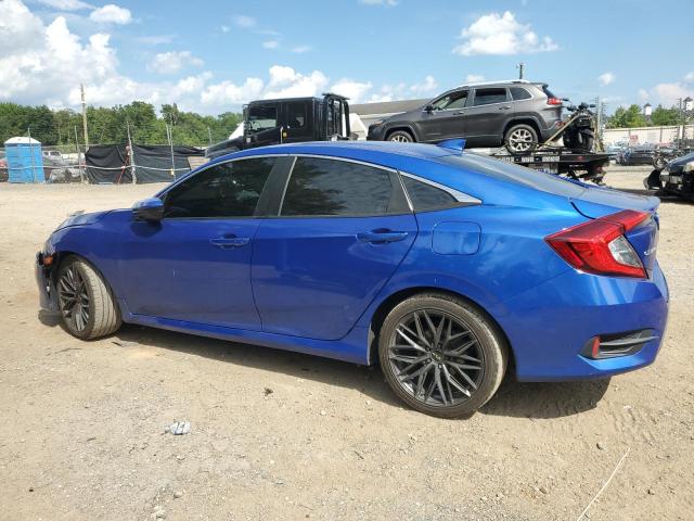 2HGFC1F35JH642043 - 2018 HONDA CIVIC EX ლურჯი ფოტო 2