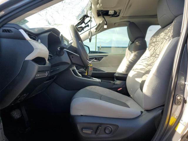 2T3W1RFV8NW218382 - 2022 TOYOTA RAV4 XLE GRAY photo 7