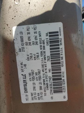 1D7HA16K38J177457 - 2008 DODGE RAM 1500 ST GOLD photo 12