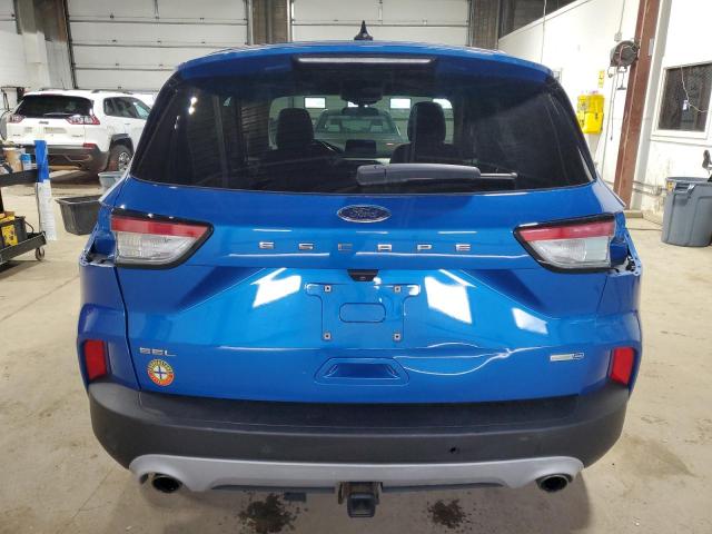 1FMCU9H95LUA29754 - 2020 FORD ESCAPE SEL BLUE photo 6