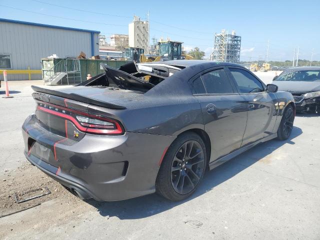 2C3CDXGJ4MH612345 - 2021 DODGE CHARGER SCAT PACK GRAY photo 3