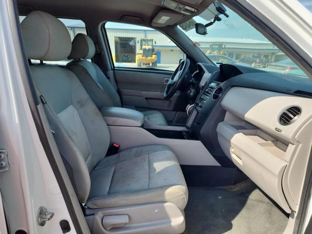 5FNYF4H28EB022139 - 2014 HONDA PILOT LX WHITE photo 7