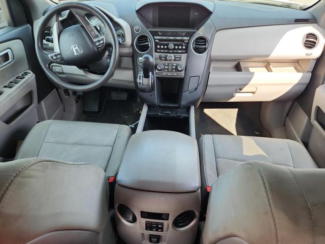 5FNYF4H28EB022139 - 2014 HONDA PILOT LX WHITE photo 8