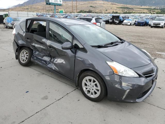 JTDZN3EU7C3138417 - 2012 TOYOTA PRIUS V GRAY photo 4