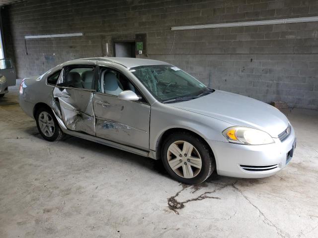 2G1WF5EK8B1201581 - 2011 CHEVROLET IMPALA LS ვერცხლისფერი ფოტო 4