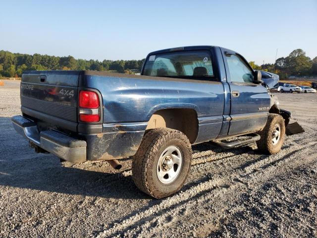 1B7HF16Z8YS542668 - 2000 DODGE RAM 1500 BLUE photo 3