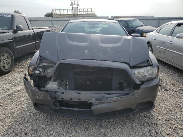 2C3CDXBG9EH240661 - 2014 DODGE CHARGER SE GRAY photo 5