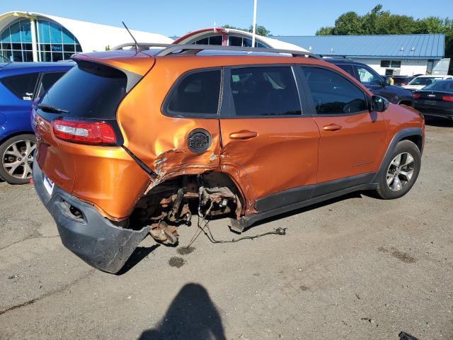 1C4PJMBB3GW112560 - 2016 JEEP CHEROKEE TRAILHAWK ORANGE photo 3