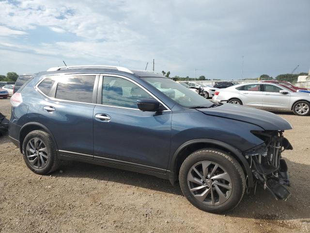 5N1AT2MV9GC769968 - 2016 NISSAN ROGUE S 蓝色 照片 4