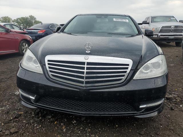 WDDNG9EB5DA499142 - 2013 MERCEDES-BENZ S 550 4MATIC BLACK photo 5