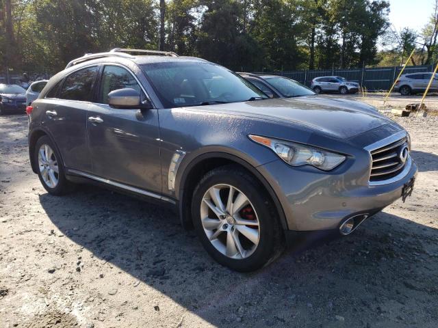 JN8CS1MW1DM170625 - 2013 INFINITI FX37 SILVER photo 4