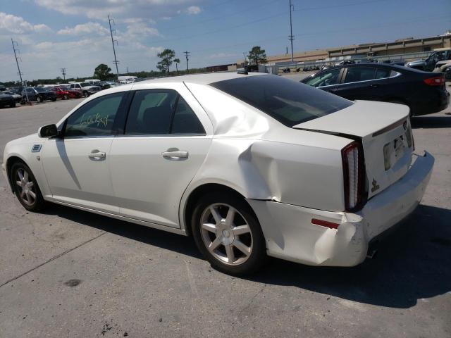 1G6DW677950181292 - 2005 CADILLAC STS WHITE photo 2