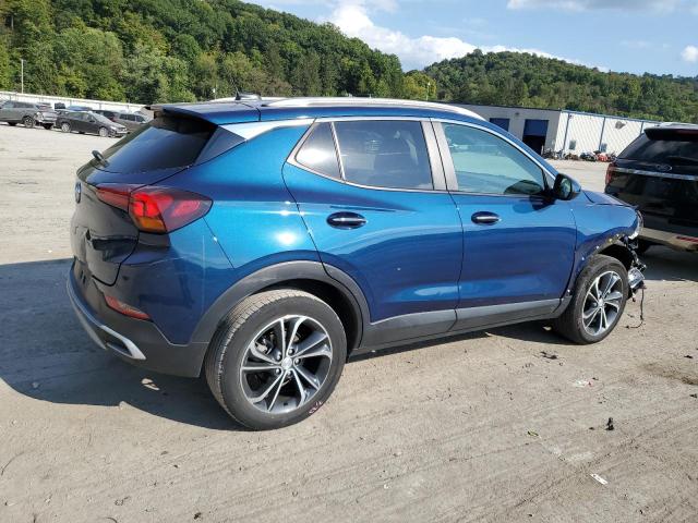 KL4MMESL1MB106150 - 2021 BUICK ENCORE GX SELECT BLUE photo 3