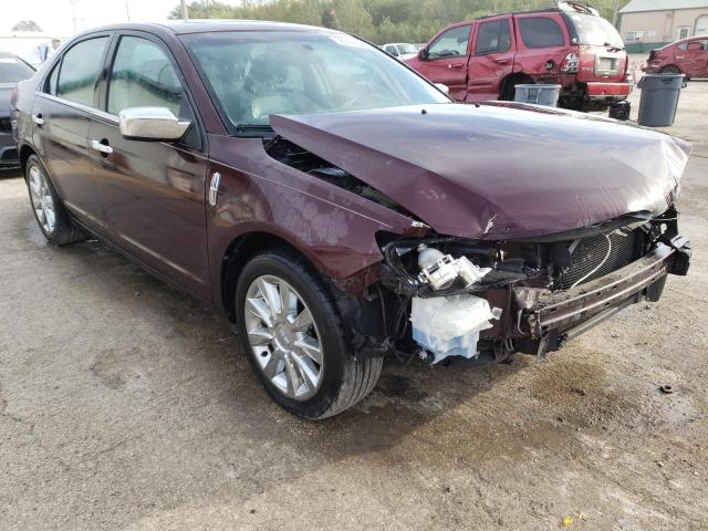 3LNHL2GC6BR751852 - 2011 LINCOLN MKZ MAROON photo 4