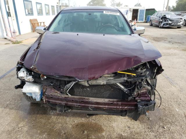 3LNHL2GC6BR751852 - 2011 LINCOLN MKZ MAROON photo 5