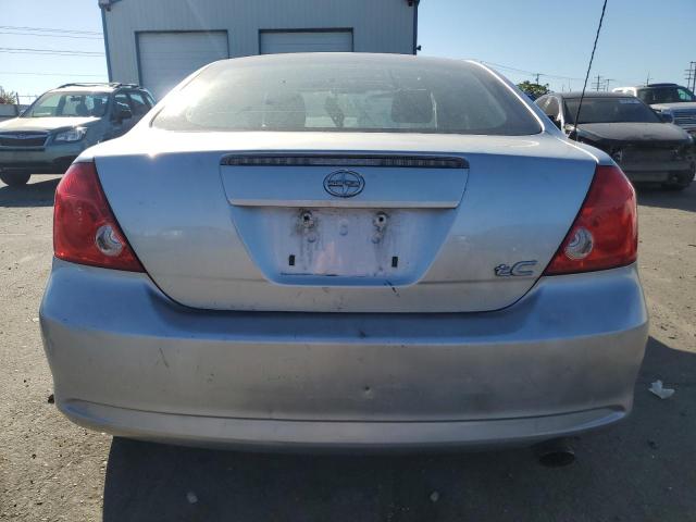 JTKDE177560097337 - 2006 TOYOTA SCION TC ვერცხლისფერი ფოტო 6