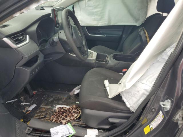 2T3H1RFV8NW200859 - 2022 TOYOTA RAV4 LE CHARCOAL photo 7