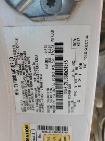 3LN6L2LU3GR624375 - 2016 LINCOLN MKZ HYBRID Ақ фото 12