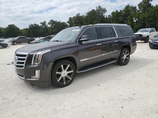 1GYS4HKJ8FR259724 - 2015 CADILLAC ESCALADE ESV LUXURY CHARCOAL photo 1