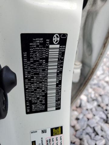 5YFS4RCEXLP004852 - 2020 TOYOTA COROLLA SE თეთრი ფოტო 12