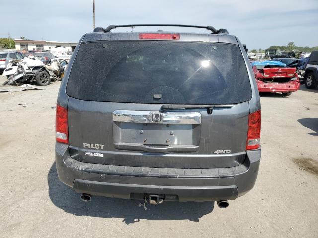 5FNYF4H67BB039058 - 2011 HONDA PILOT EXL GRAY photo 6