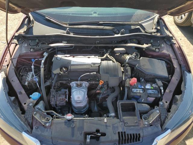 1HGCR2F87DA039326 - 2013 HONDA ACCORD EXL BURGUNDY photo 11