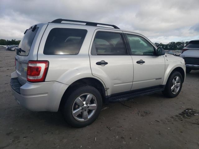1FMCU03128KD85210 - 2008 FORD ESCAPE XLT 银色 照片 3