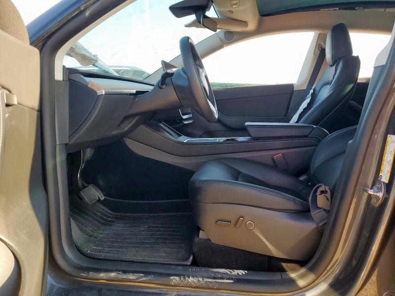 7SAYGDEE3NA004496 - 2022 TESLA MODEL Y CHARCOAL photo 7