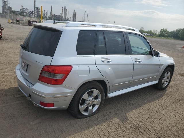 WDCGG8HB0AF511568 - 2010 MERCEDES-BENZ GLK 350 4MATIC SILVER photo 3
