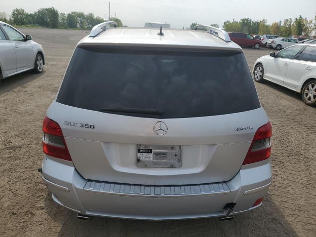 WDCGG8HB0AF511568 - 2010 MERCEDES-BENZ GLK 350 4MATIC SILVER photo 6