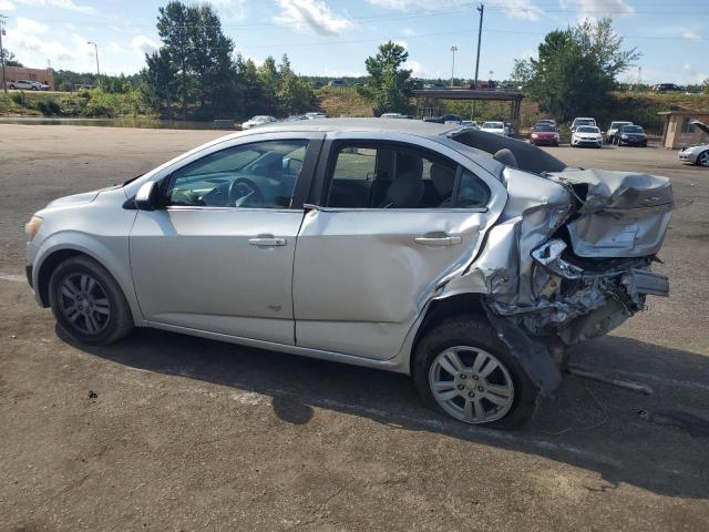 1G1JC5SH3E4114482 - 2014 CHEVROLET SONIC LT SILVER photo 2