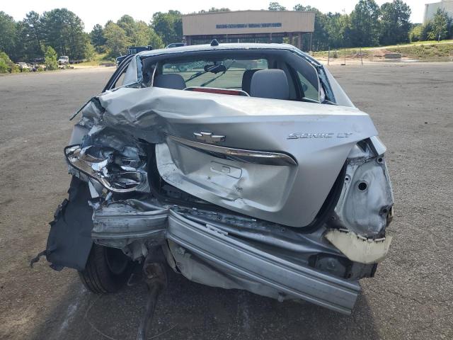 1G1JC5SH3E4114482 - 2014 CHEVROLET SONIC LT SILVER photo 6