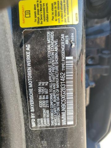 WMWLN9C5XG2B31462 - 2016 MINI COOPER S CLUBMAN BLACK photo 12