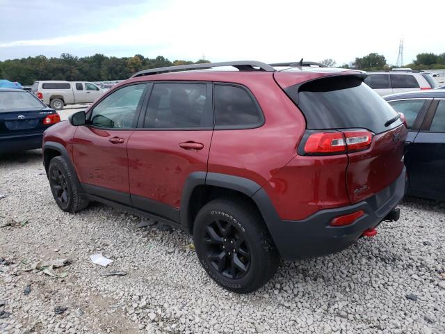 1C4PJMBS6EW240904 - 2014 JEEP CHEROKEE TRAILHAWK მუქწითელი ფოტო 2