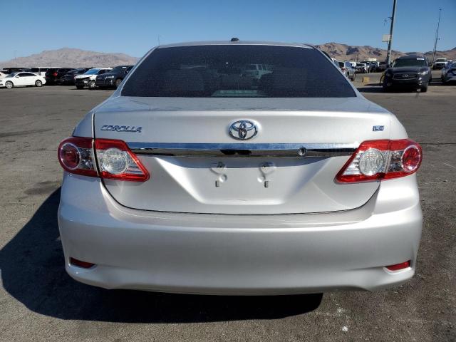 2T1BU4EE6BC598578 - 2011 TOYOTA COROLLA BASE SILVER photo 6