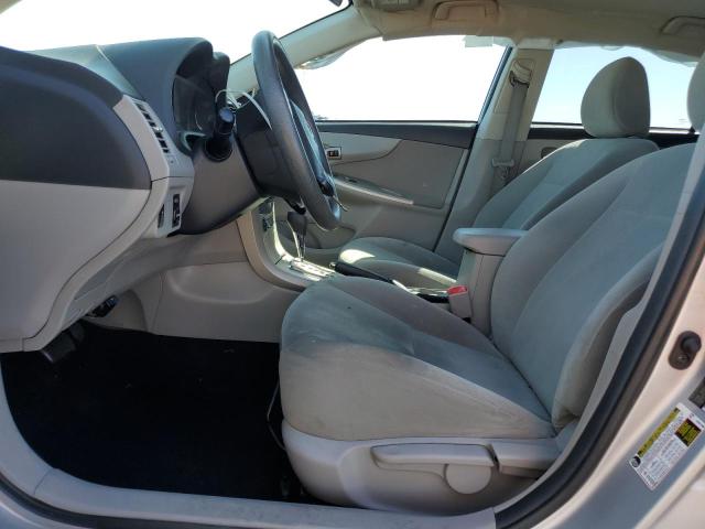 2T1BU4EE6BC598578 - 2011 TOYOTA COROLLA BASE SILVER photo 7