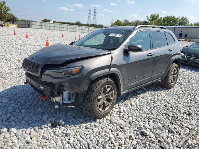 1C4PJMBN8KD425988 - 2019 JEEP CHEROKEE TRAILHAWK CHARCOAL photo 1