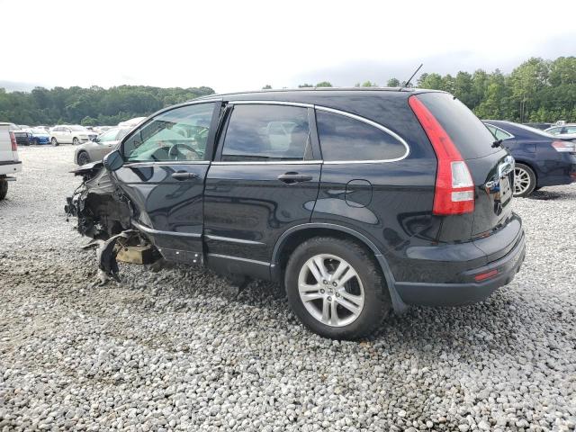 JHLRE4H56AC005481 - 2010 HONDA CR-V EX BLACK photo 2