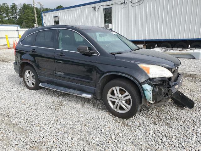 JHLRE4H56AC005481 - 2010 HONDA CR-V EX BLACK photo 4