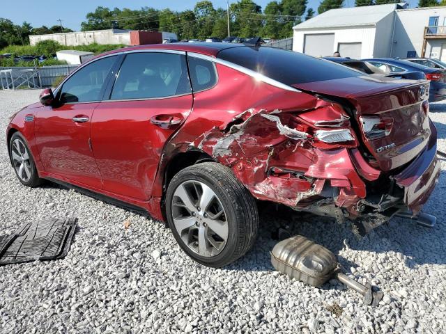 5XXGT4L33KG360609 - 2019 KIA OPTIMA LX Czerwony zdjęcie 2