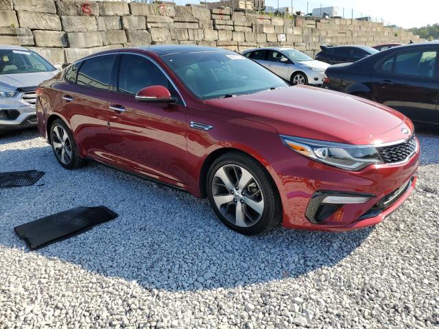 5XXGT4L33KG360609 - 2019 KIA OPTIMA LX Czerwony zdjęcie 4