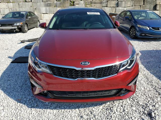 5XXGT4L33KG360609 - 2019 KIA OPTIMA LX Czerwony zdjęcie 5
