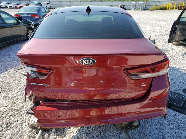 5XXGT4L33KG360609 - 2019 KIA OPTIMA LX Czerwony zdjęcie 6