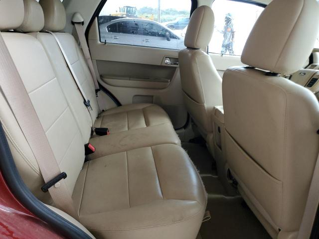 1FMCU0EG0CKA71162 - 2012 FORD ESCAPE LIMITED 红色 照片 10