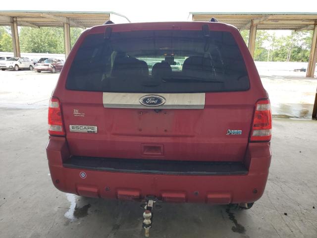 1FMCU0EG0CKA71162 - 2012 FORD ESCAPE LIMITED 红色 照片 6