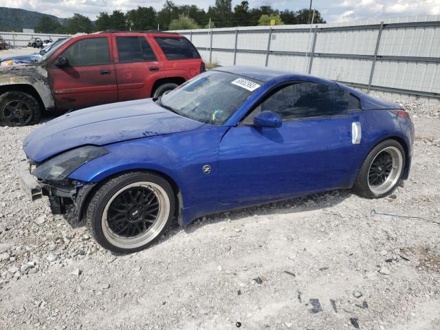 JN1AZ34E94T061095 - 2004 NISSAN 350Z COUPE BLUE photo 1