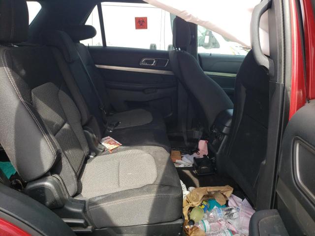 1FM5K7DH2JGB63357 - 2018 FORD EXPLORER XLT წითელი ფოტო 11